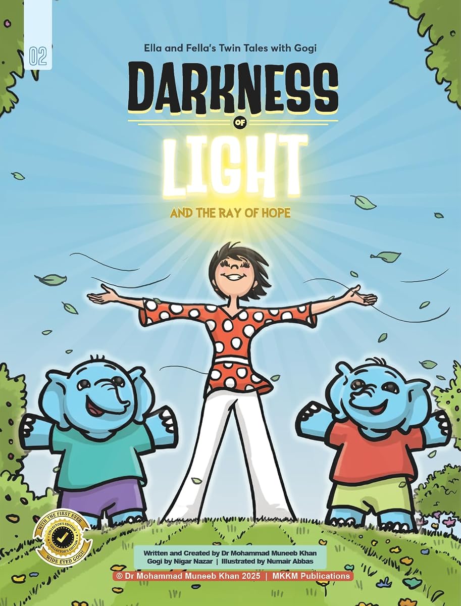 Front cover of Darkness of Light and The Ray of Hope by Dr Mohammad Muneeb Khan